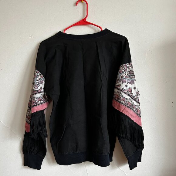 *Rare* Hazelwood Southwest Fashion Vintage Fringe Shirt (Medium) - Picture 3 of 6